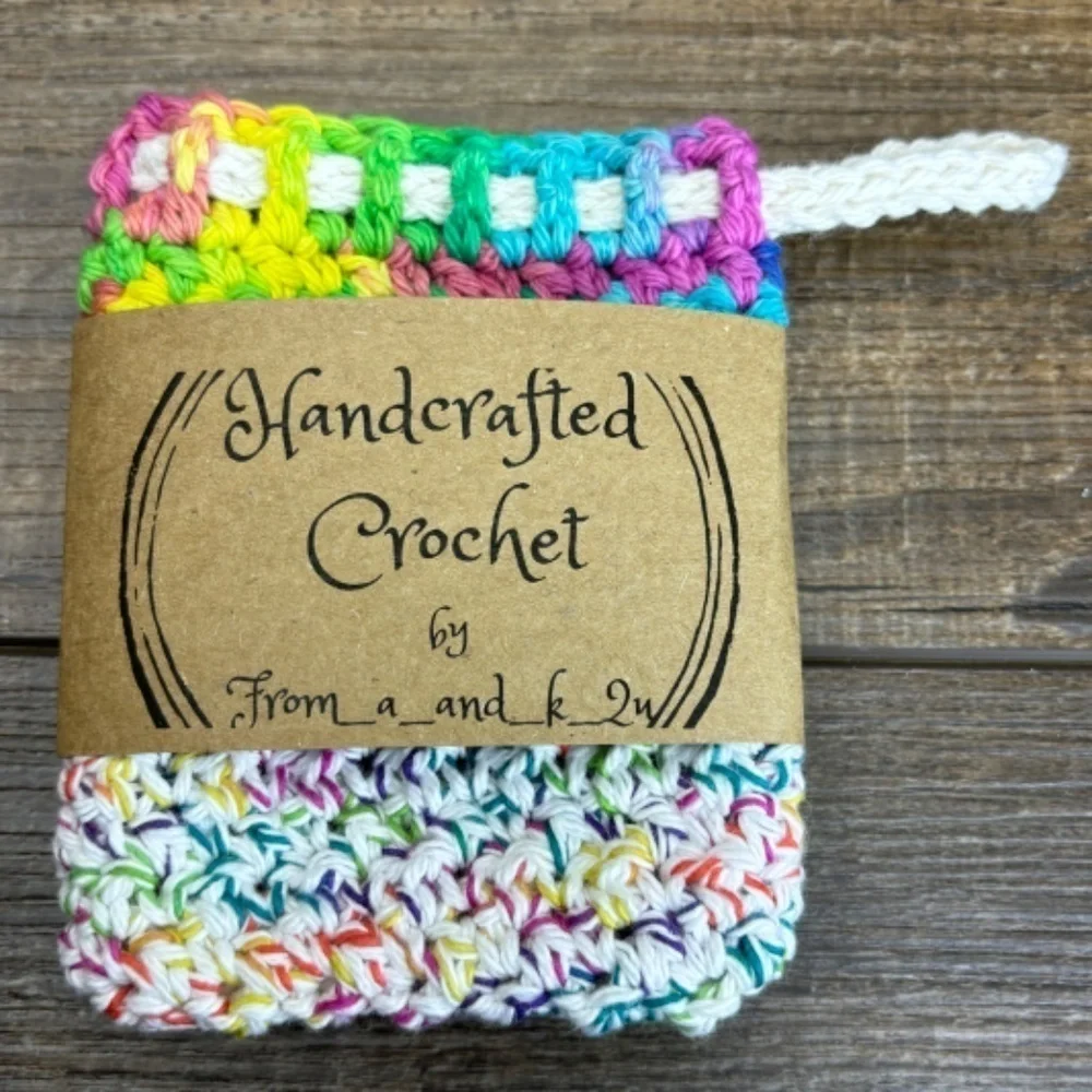 Hand Crafted crochet bar